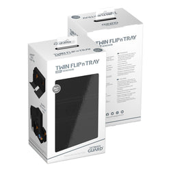 Ultimate Guard Twin Flip'n'Tray 200+ Xenoskin Monocolor Black
