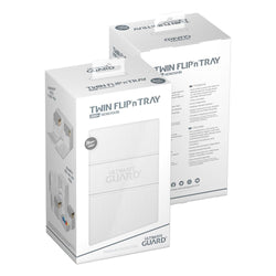 Ultimate Guard Twin Flip'n'Tray 200+ Xenoskin Monocolor White