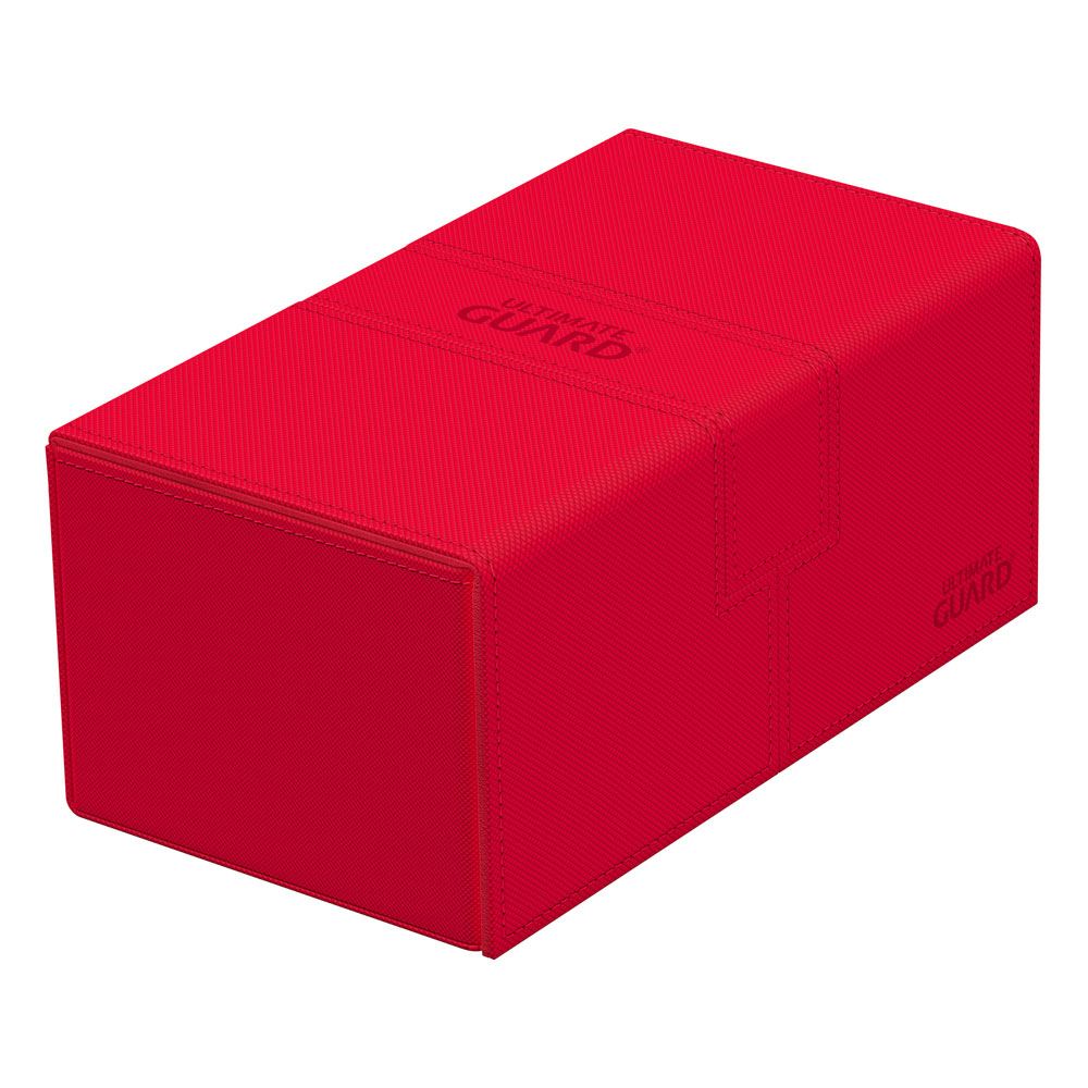Ultimate Guard Twin Flip'n'Tray 200+ Xenoskin Monocolor Red