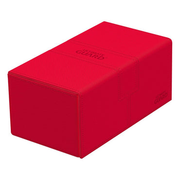 Ultimate Guard Twin Flip'n'Tray 200+ Xenoskin Monocolor Red