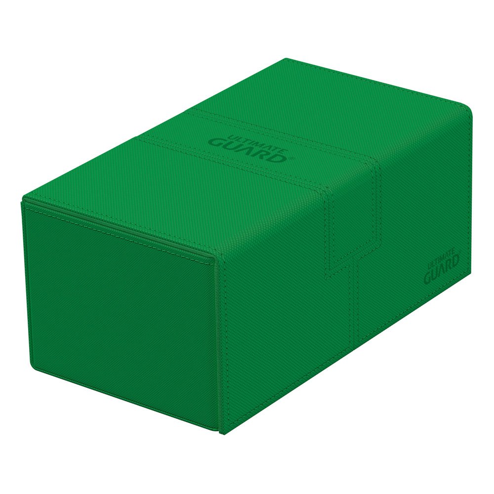 Ultimate Guard Twin Flip'n'Tray 200+ Xenoskin Monocolor Green