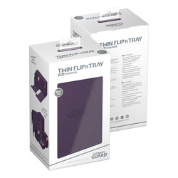 Ultimate Guard Twin Flip'n'Tray 200+ Xenoskin Monocolor Purple
