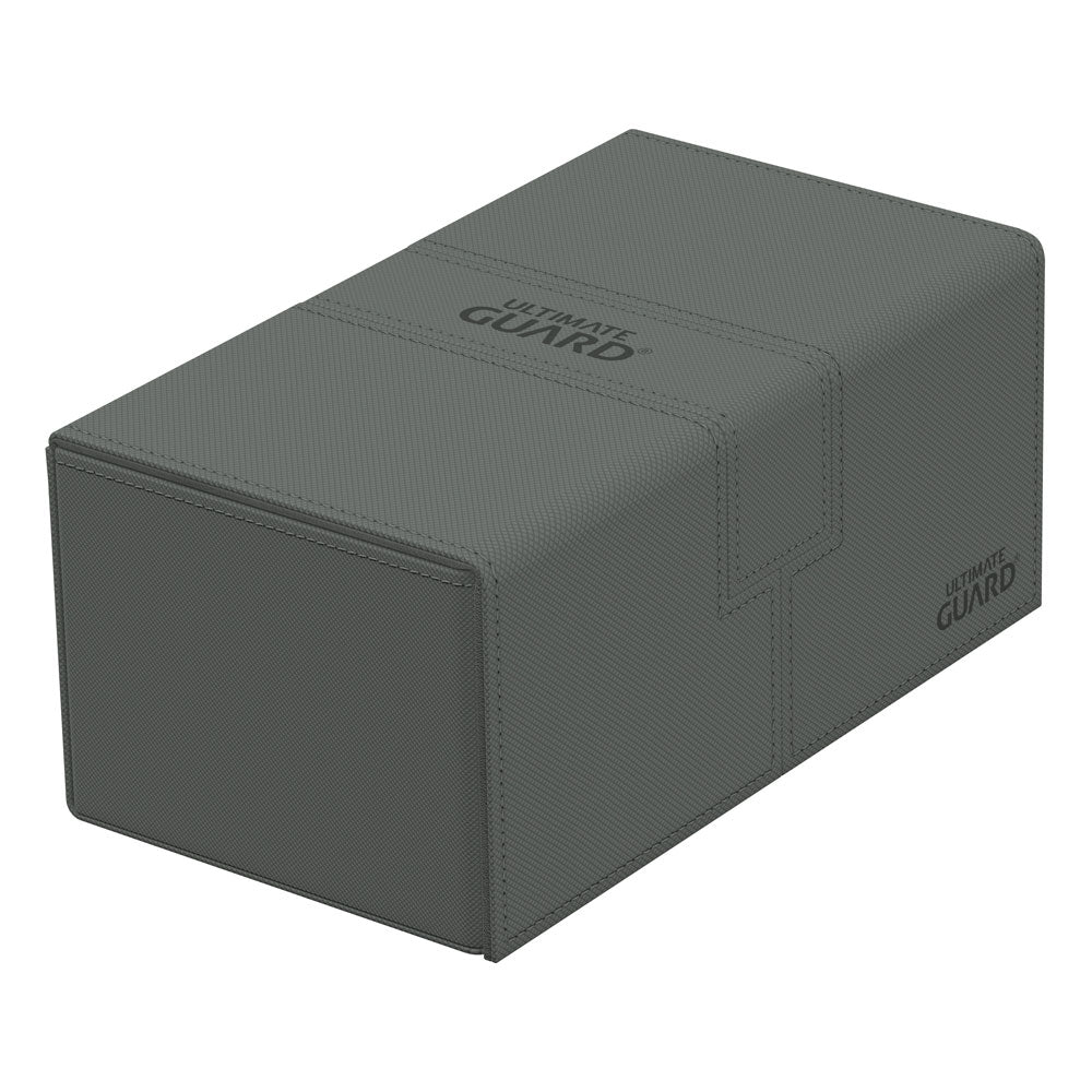 Ultimate Guard Twin Flip'n'Tray 200+ Xenoskin Monocolor Grey