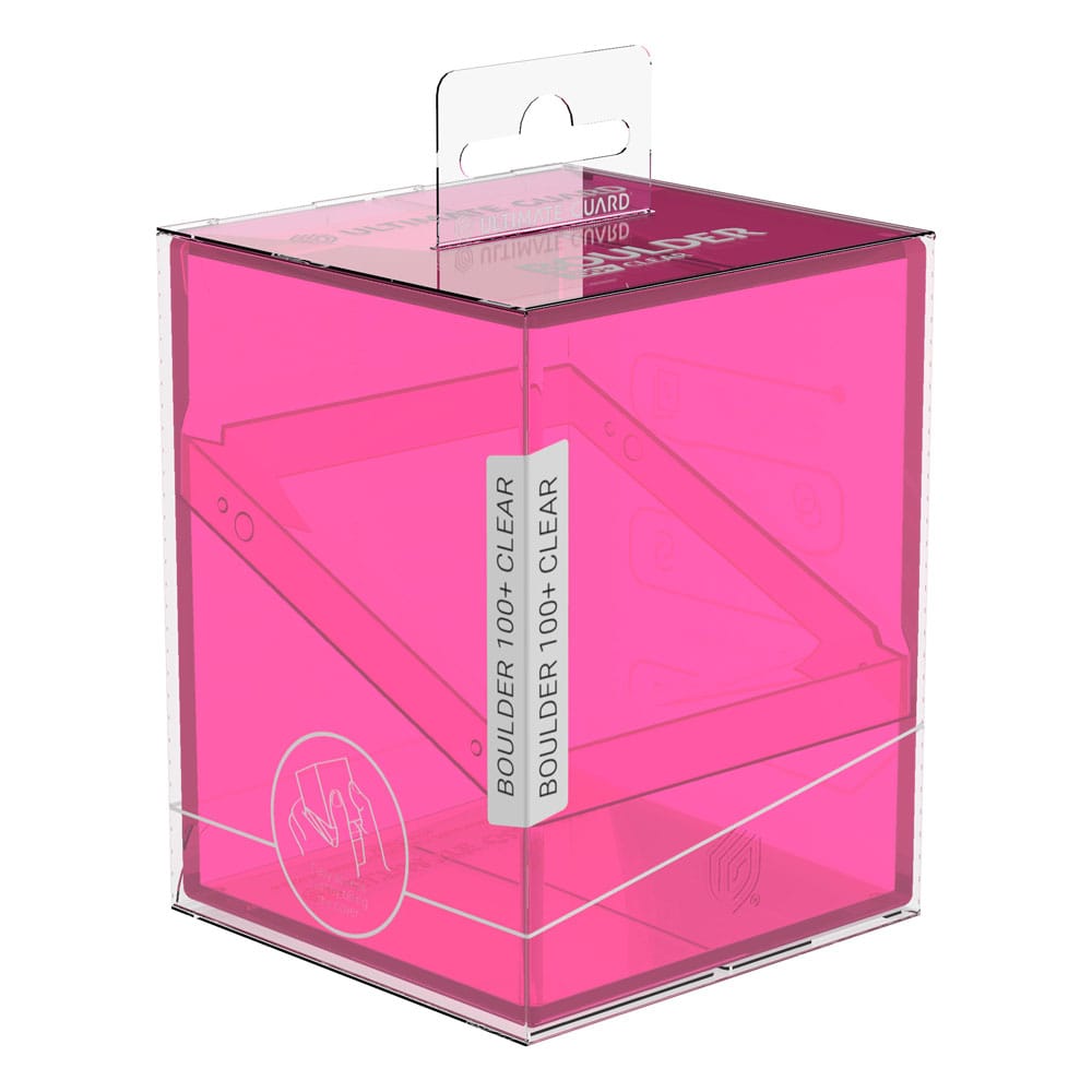 Ultimate Guard Boulder Clear 100+ Rhodonite
