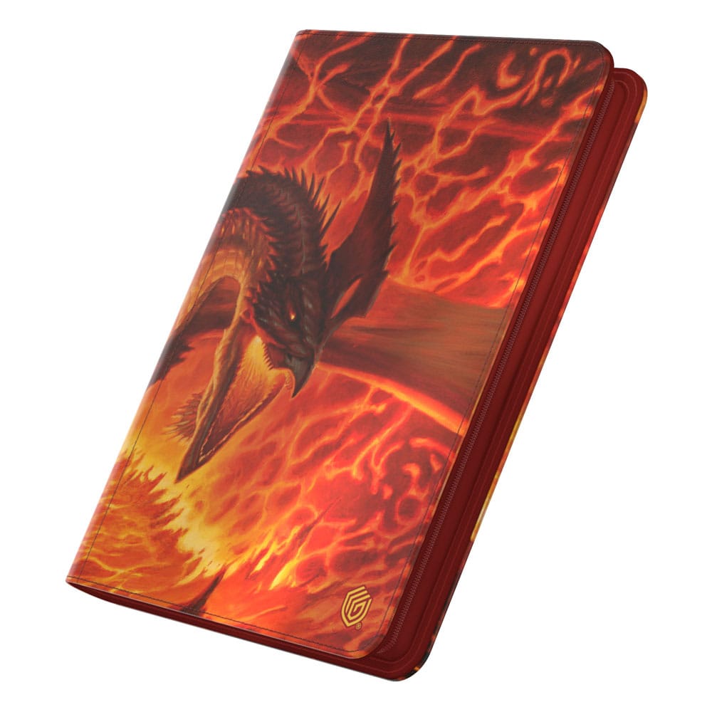 Ultimate Guard 18-Pocket Zipfolio Xenoskin 360 Magic: The Gathering Tarkir: Dragonstorm - Magmatic Hellkite