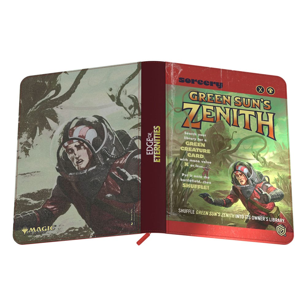 Ultimate Guard 18-Pocket Zipfolio Xenoskin 360 Magic: The Gathering Edge of Eternities - Green Sun’s Zenith