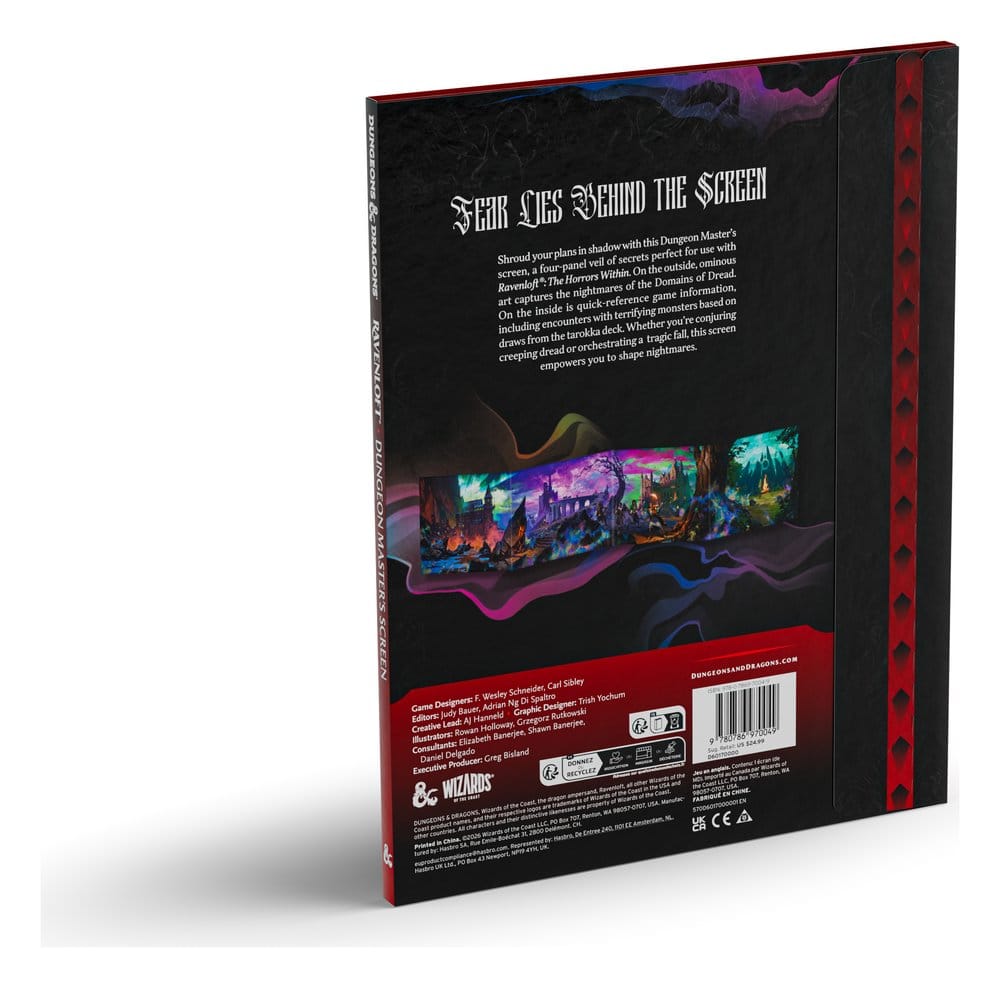 Dungeons & Dragons: Ravenloft: The Horrors Within Dungeon Master's Screen