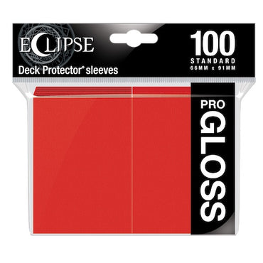 Ultra Pro Eclipse Standard Size - Gloss Apple Red