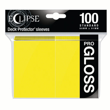 Ultra Pro Eclipse Standard Size - Gloss Lemon Yellow