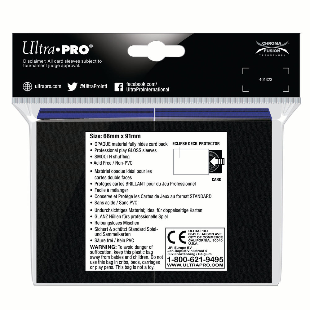 Ultra Pro Eclipse Standard Size - Gloss Royal Purple