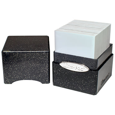 Ultra Pro - Satin Cube - Glitter Black