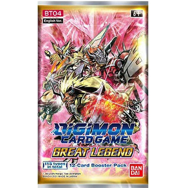 Digimon Card Game - Great Legend Booster BT04