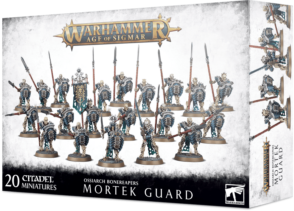 Warhammer AOS Ossiarch Bonereapers Mortek Guard
