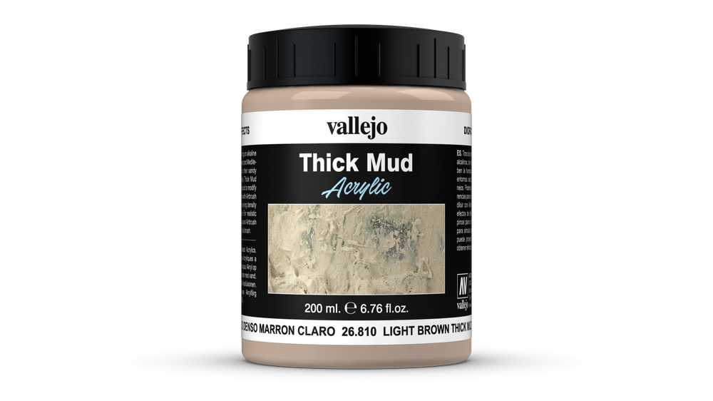 Light Brown Thick Mud 200ml 26810