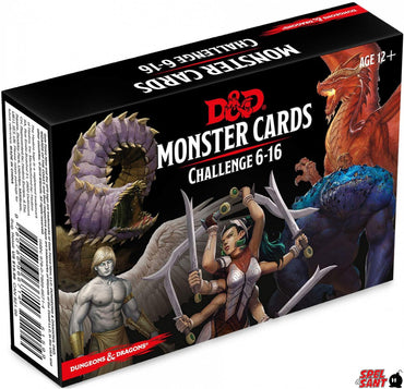 Dungeons & Dragons: Monster Cards Challenge 6-16