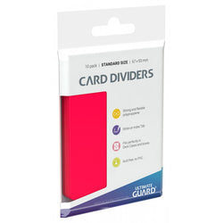 Ultimate Guard Card Dividers Red