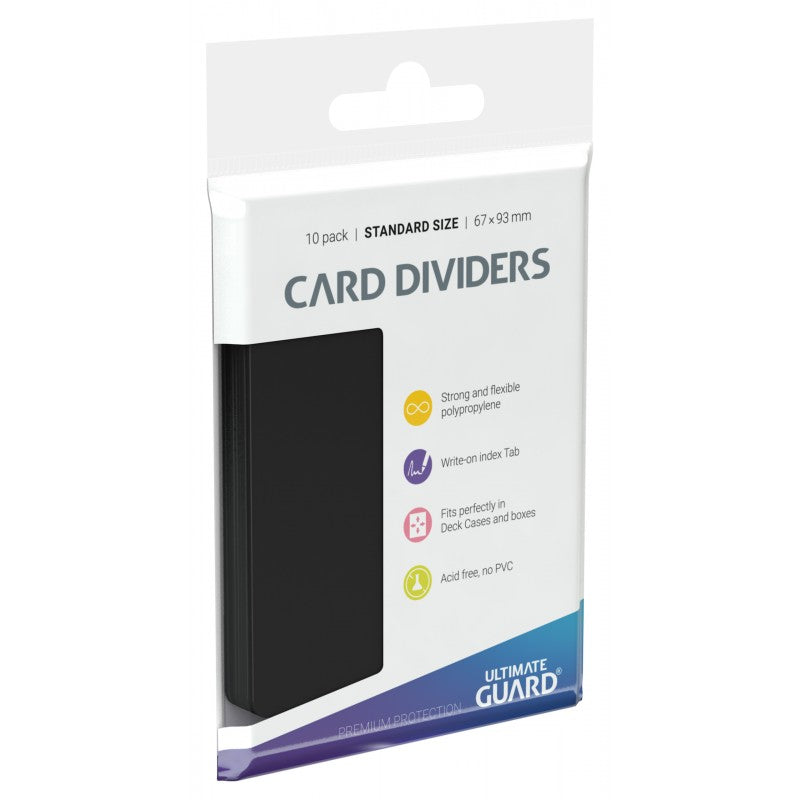 Ultimate Guard Card Dividers Black