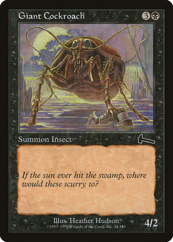 Giant Cockroach [Urza's Legacy]
