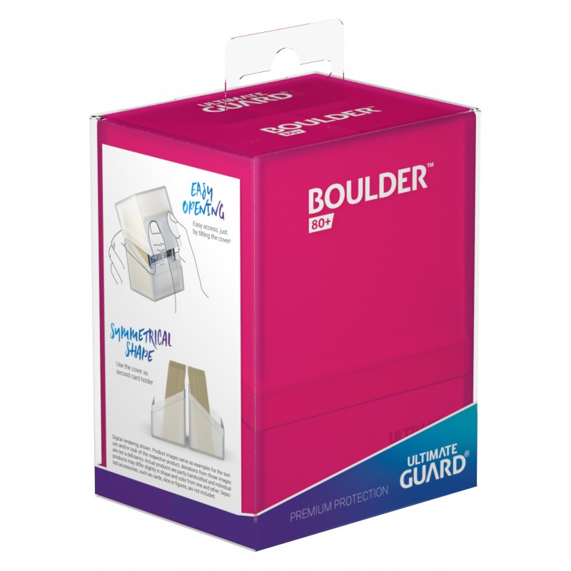 Ultimate Guard Boulder 80+ Deck Case Rhodonite