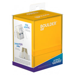 Ultimate Guard Boulder 80+ Deck Case Amber