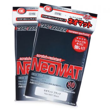 KMC Standard Size - Neo Mat Black 80pc