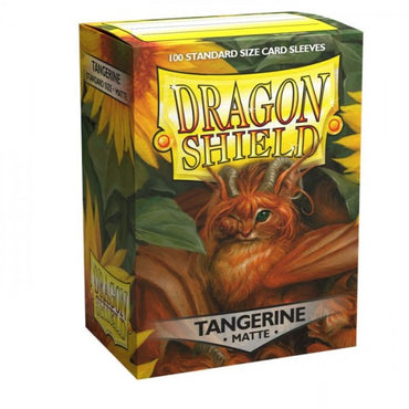 Dragon Shield Standard Size - Matte Tangerine 100pc