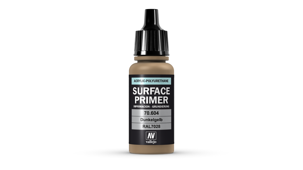 Vallejo Surface Primer German Dark Yellow 70604