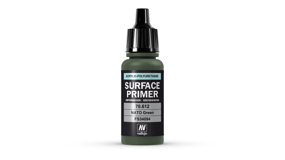 Vallejo Surface Primer NATO Green 70612