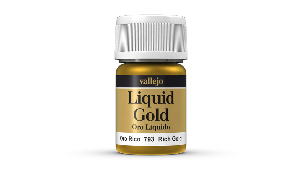Vallejo Liquid Metal Rich Gold 35ml 70793