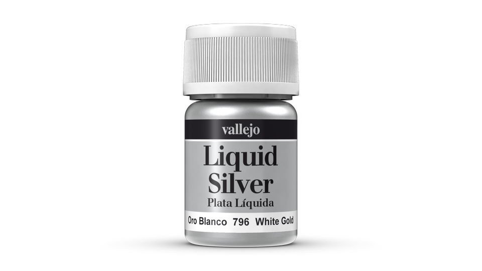Vallejo Liquid Metal White Gold 35ml 70796