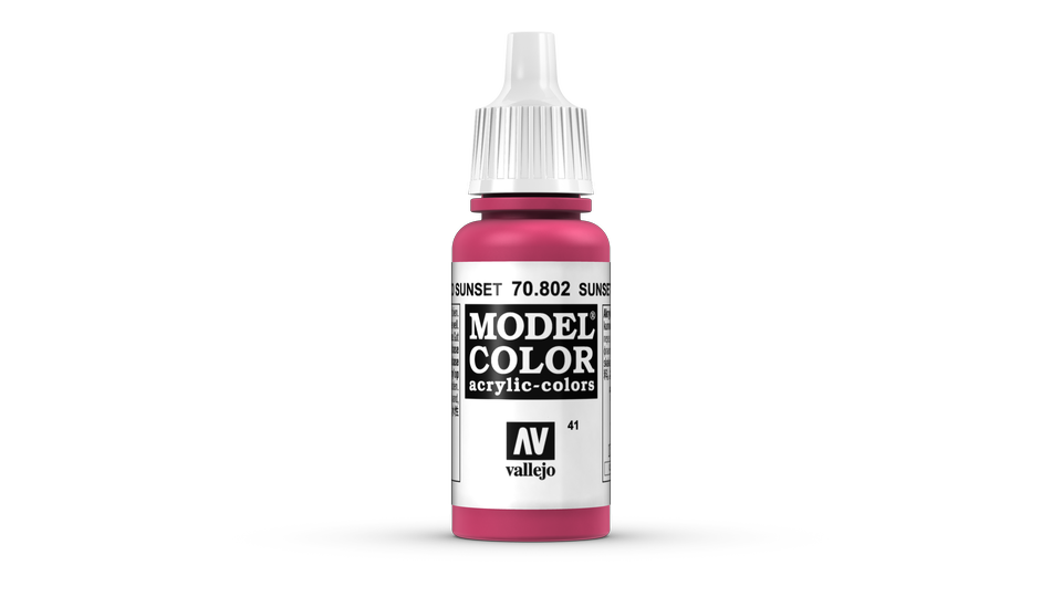 Vallejo Model Color Sunset Red 70802