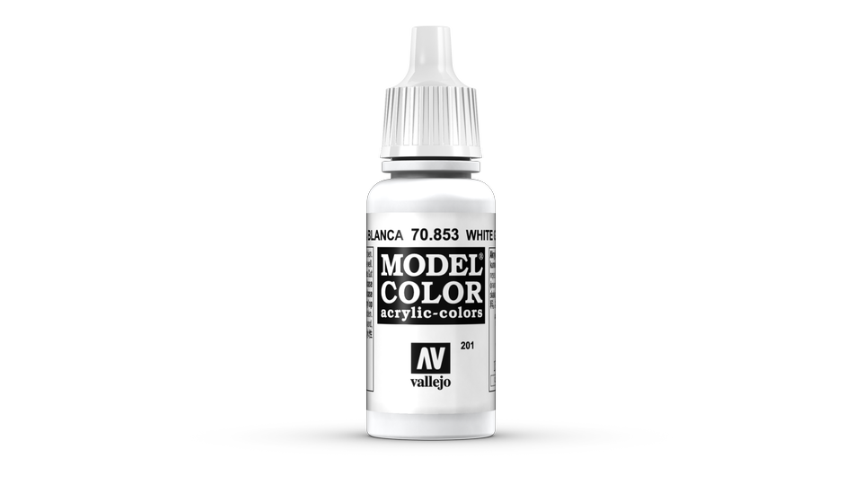 Vallejo Model Color White Glaze 70853