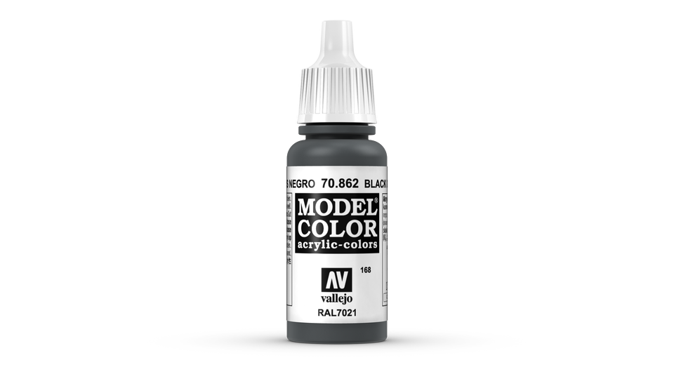 Vallejo Model Color Black Grey 70862