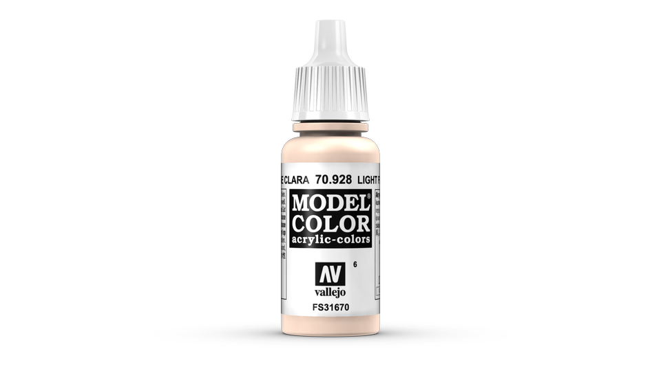 Vallejo Model Color Light Flesh 70928