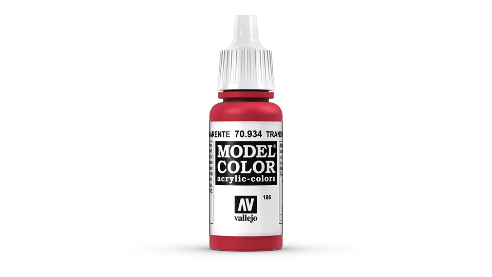 Vallejo Model Color Transparent Red 70934
