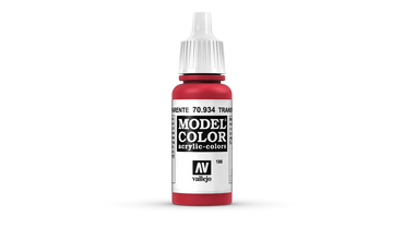Vallejo Model Color Transparent Red 70934