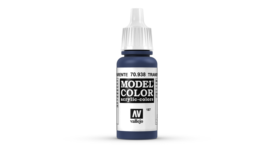 Vallejo Model Color Transparent Blue 70938