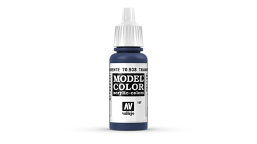 Vallejo Model Color Transparent Blue 70938