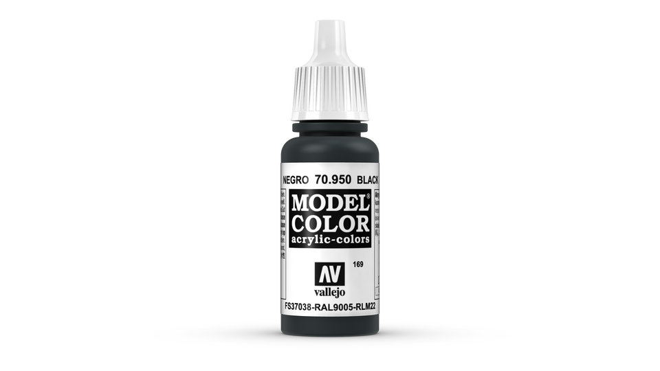 Vallejo Model Color Black 70950