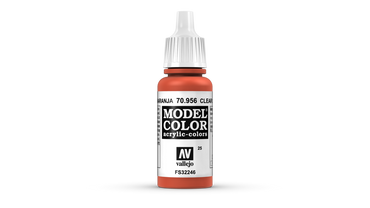 Vallejo Model Color Clear Orange 70956