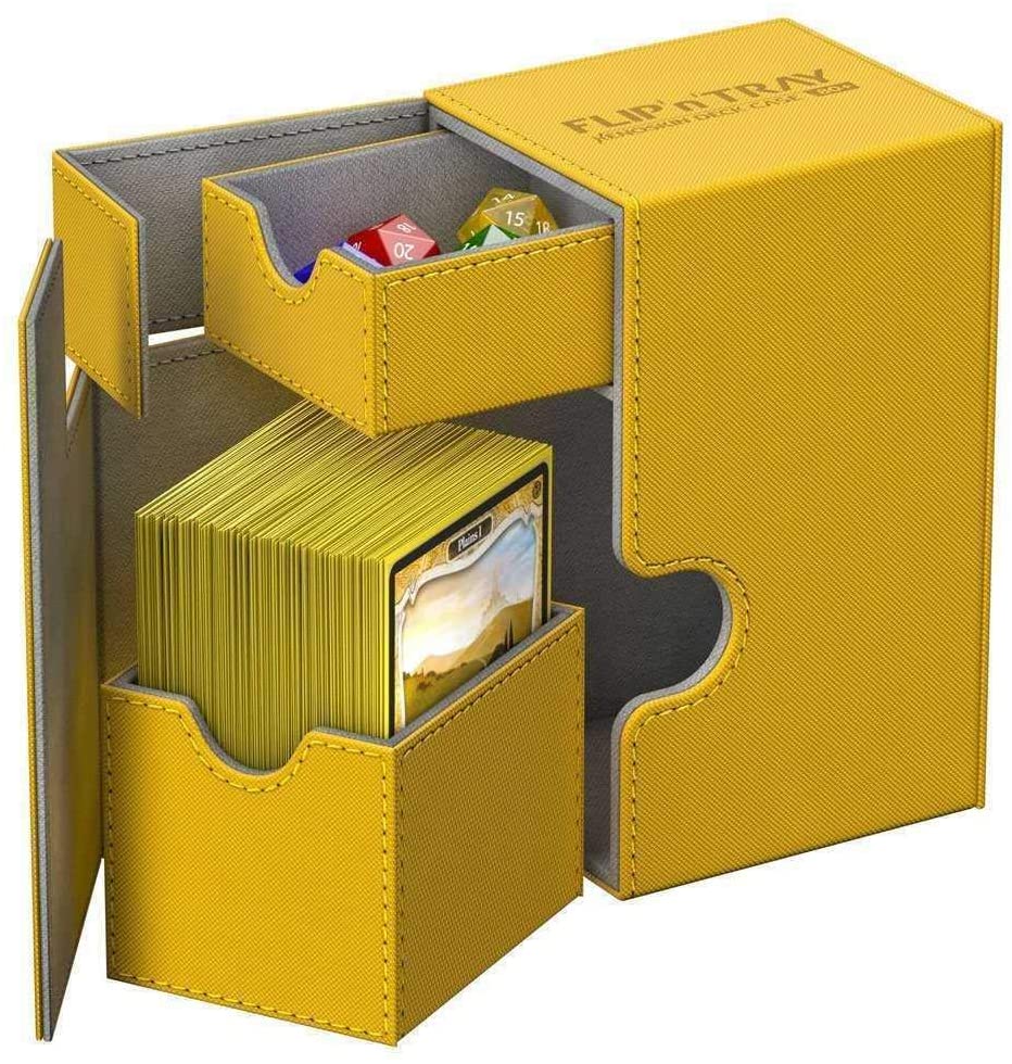 Ultimate Guard Flip'n'Tray 80+ Xenoskin Amber