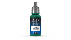 Vallejo Game Color Ink Black Green 72090