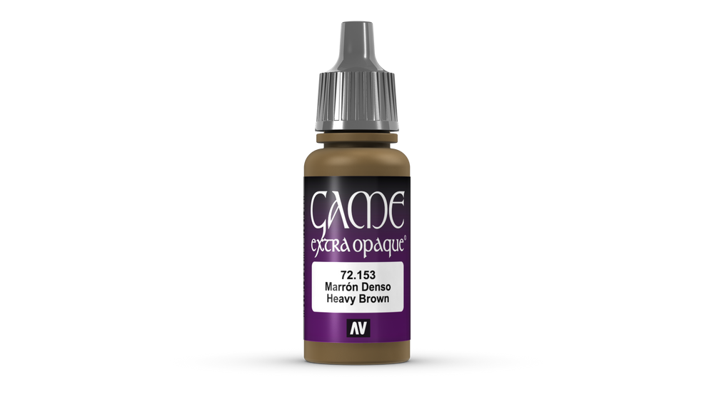 Vallejo Game Color Extra Opaque Heavy Brown 72153
