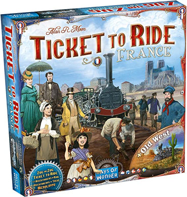 Ticket to Ride Map Collection: Volume 6  – France & Old West