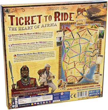 Ticket to Ride Map Collection: Volume 3 – The Heart of Africa
