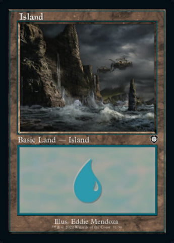 Island (031) (Retro) [The Brothers' War Commander]