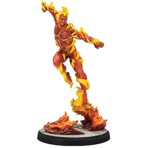 Marvel Crisis Protocol: Captain America and the Original Human Torch