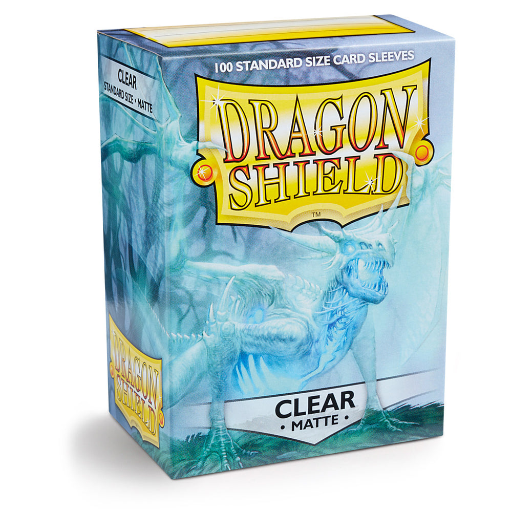 Dragon Shield Standard Size - Matte Clear 100pc