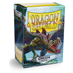 Dragon Shield Standard Size - Matte Green 100pc