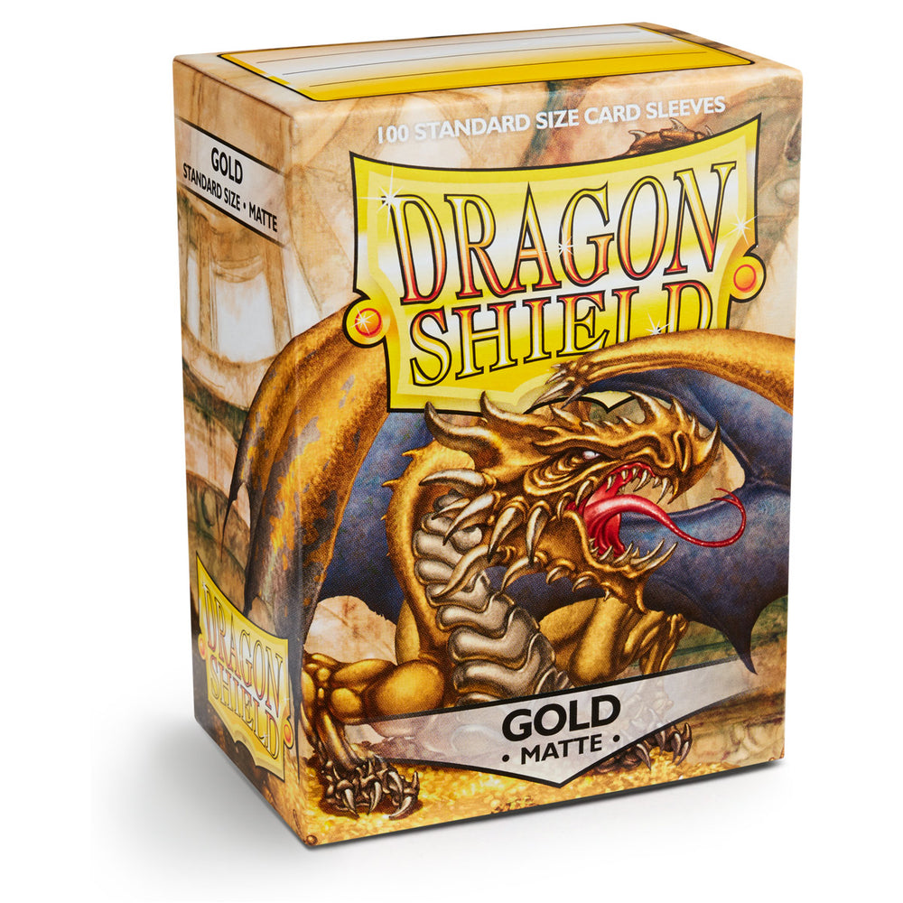 Dragon Shield Standard Size - Matte Gold 100pc